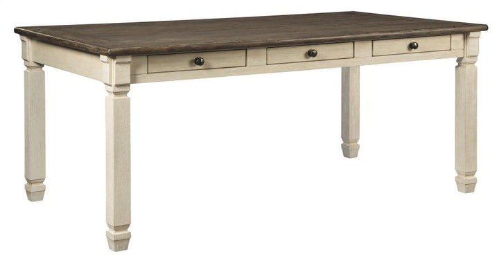 ASHLEY FURNITURE D647D2 Bolanburg Dining Table With 4 Chairs and Bench