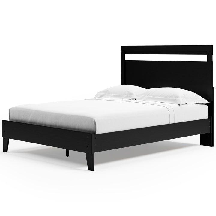 ASHLEY FURNITURE EB3392B2 Finch Queen Panel Platform Bed