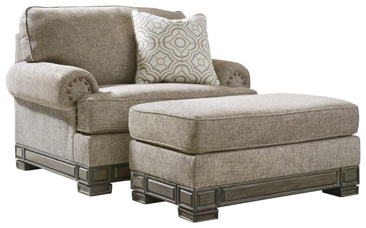 ASHLEY FURNITURE 32302U1 Einsgrove Chair and Ottoman