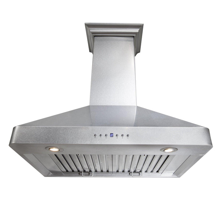 ZLINE KITCHEN AND BATH 8KF2S30 ZLINE Wall Mount Range Hood in ZLINE DuraSnow Stainless Steel Size: 30 Inch