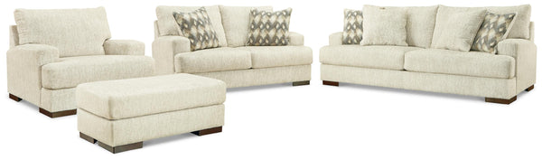 ASHLEY FURNITURE PKG012987 Sofa, Loveseat, Chair and Ottoman