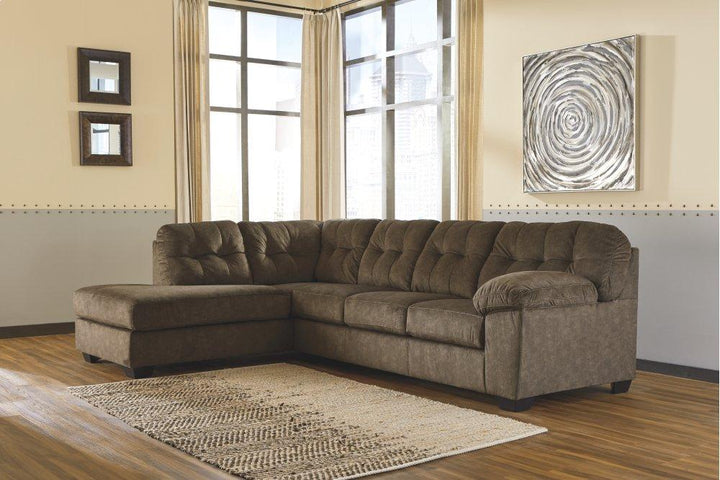 ASHLEY FURNITURE PKG001583 2-piece Sectional With Ottoman