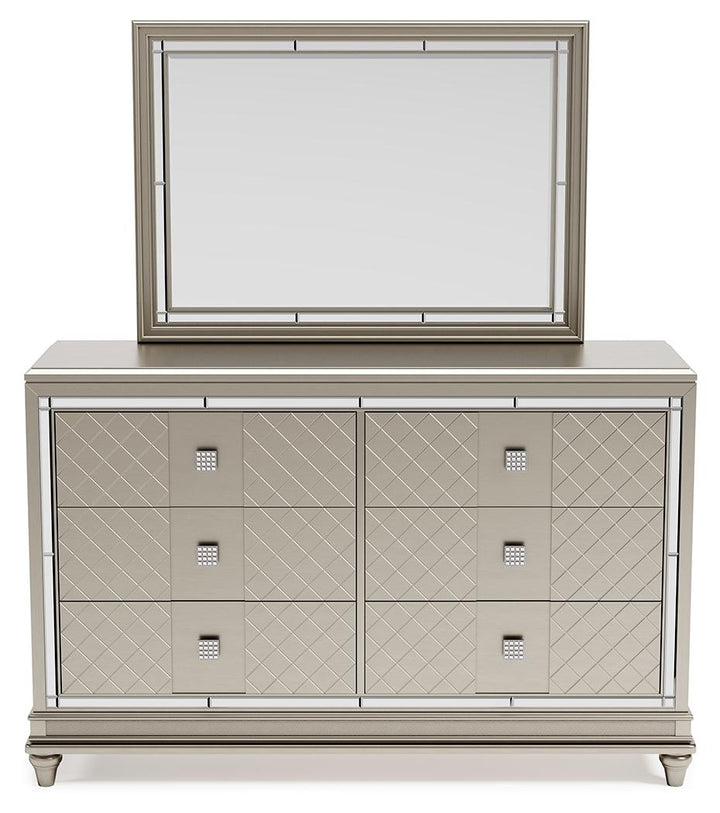 ASHLEY FURNITURE B744B1 Chevanna Dresser and Mirror