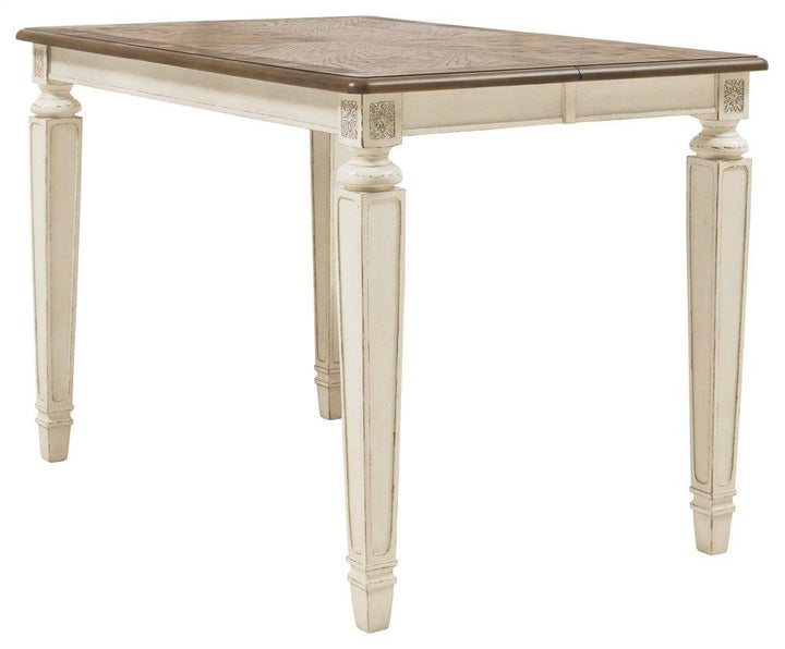 ASHLEY FURNITURE PKG008918 Counter Height Dining Table and 4 Barstools