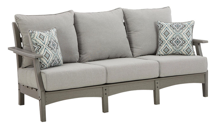 ASHLEY FURNITURE PKG009515 Outdoor Sofa and Loveseat