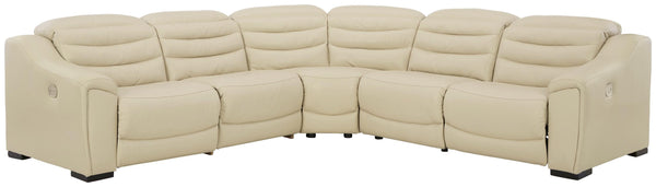 ASHLEY FURNITURE U63405S3 Center Line 5-piece Power Reclining Sectional