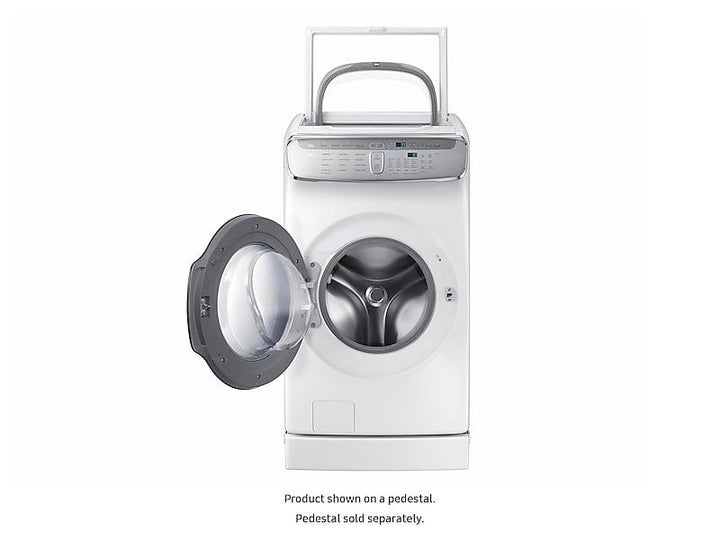 SAMSUNG WV60M9900AW 6.0 cu ft. Smart Washer with Flexwash in White