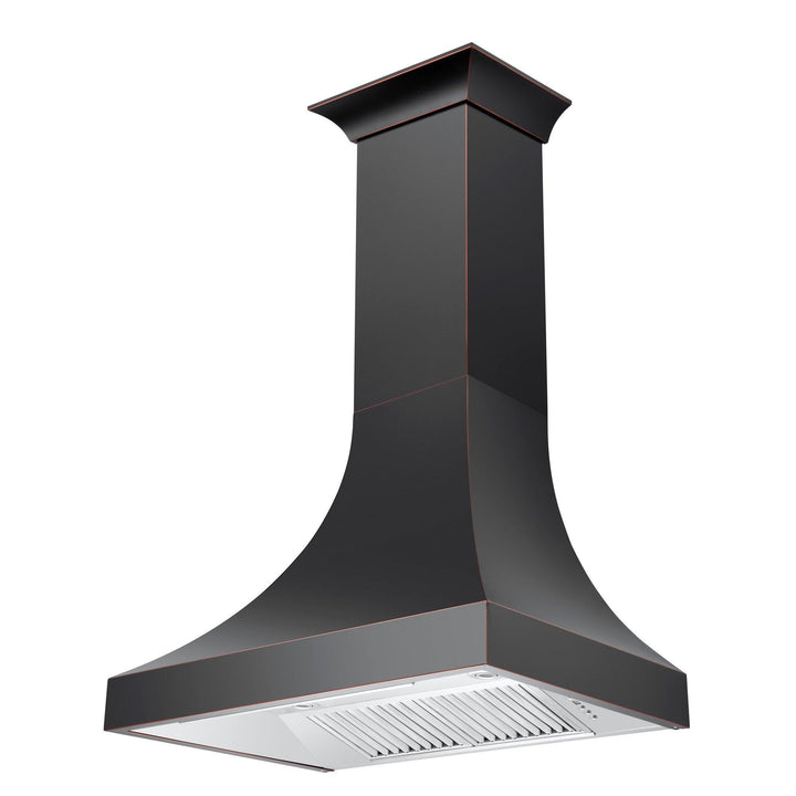 ZLINE KITCHEN AND BATH 8632B30 ZLINE Designer Series Oil-Rubbed Bronze Wall Range Hood Size: 30 Inch