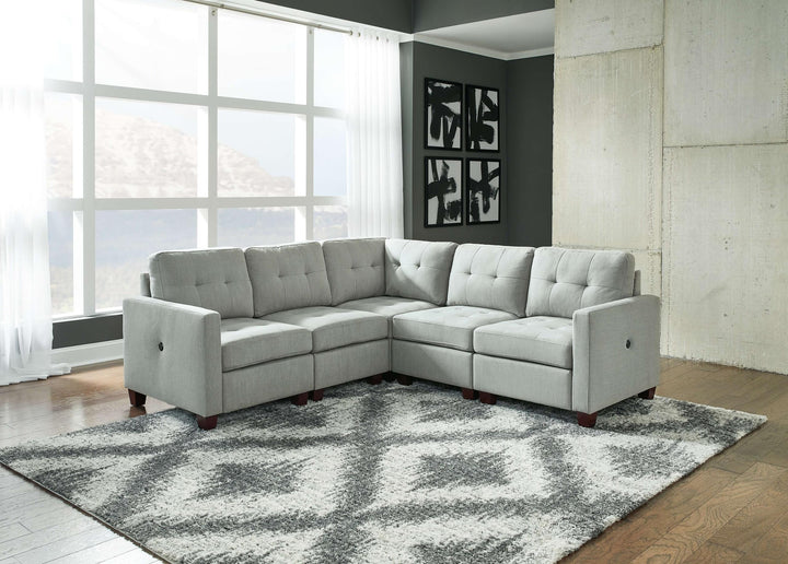ASHLEY FURNITURE 55705S4 Edlie 5-piece Sectional