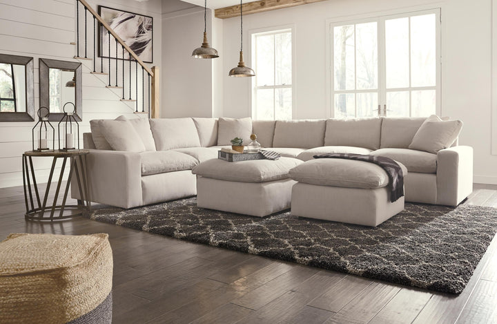 ASHLEY FURNITURE PKG001099 6-piece Sectional With Ottoman