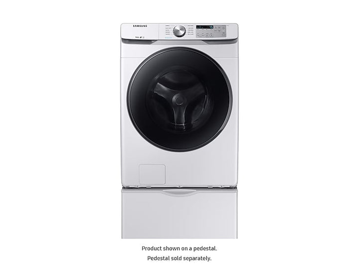 SAMSUNG WF45R6100AW 4.5 cu. ft. Front Load Washer with Steam in White