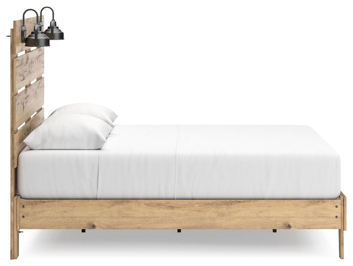 ASHLEY FURNITURE EB2712B8 Larstin Queen Panel Platform Bed