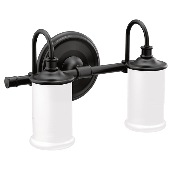 MOEN YB6462BL Belfield Matte black Bath Light