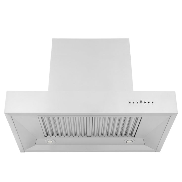 ZLINE KITCHEN AND BATH KECOM30 ZLINE Convertible Professional Wall Mount Range Hood in Stainless Steel Size: 30 Inch