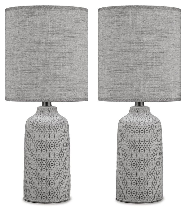 ASHLEY FURNITURE PKG010514 2-piece Table Lamp Set