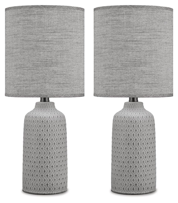 ASHLEY FURNITURE PKG010514 2-piece Table Lamp Set