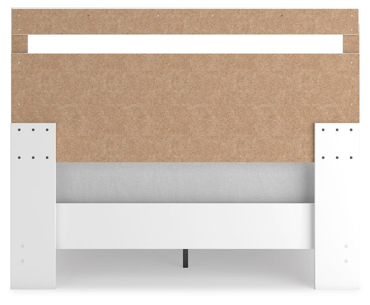 ASHLEY FURNITURE EB3477B2 Flannia Queen Panel Platform Bed