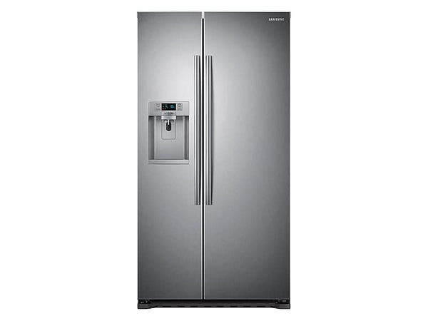 SAMSUNG RS22HDHPNSR 22 cu. ft. Counter Depth Side-by-Side Refrigerator in Stainless Steel