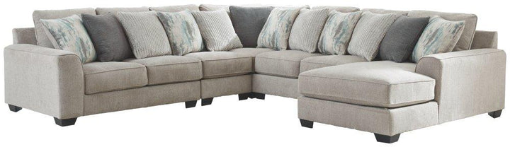 ASHLEY FURNITURE PKG001227 5-piece Sectional With Ottoman