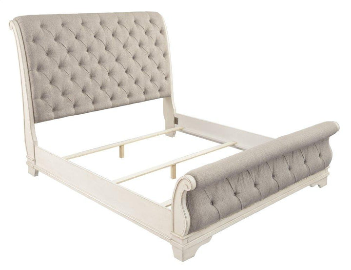 ASHLEY FURNITURE B743B10 Realyn California King Sleigh Bed