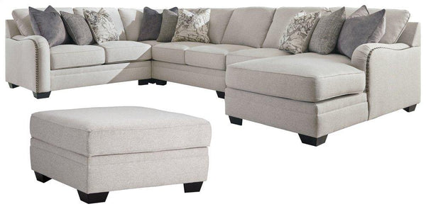 ASHLEY FURNITURE PKG001118 5-piece Sectional With Ottoman