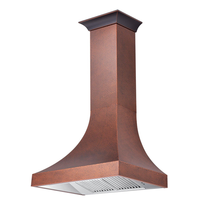 ZLINE KITCHEN AND BATH 8632H30 ZLINE Designer Series Hand-Hammered Copper Finish Wall Range Hood Size: 30 Inch