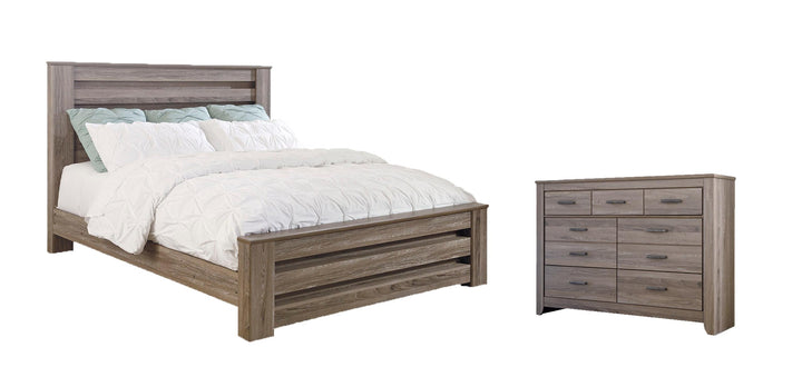 ASHLEY FURNITURE PKG003976 King Panel Bed With Dresser