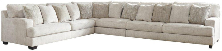 ASHLEY FURNITURE 19604U3 Rawcliffe 4-piece Sectional With Ottoman