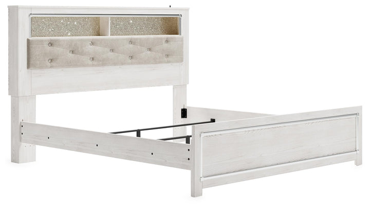 ASHLEY FURNITURE B2640B5 Altyra King Panel Bookcase Bed