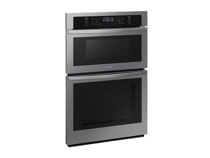 SAMSUNG NQ70T5511DS 30" Smart Microwave Combination Wall Oven in Stainless Steel