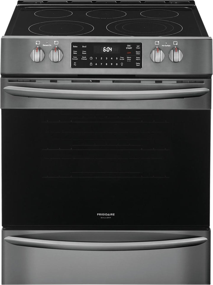 FRIGIDAIRE FGEH3047VD Gallery 30" Front Control Electric Range with Air Fry