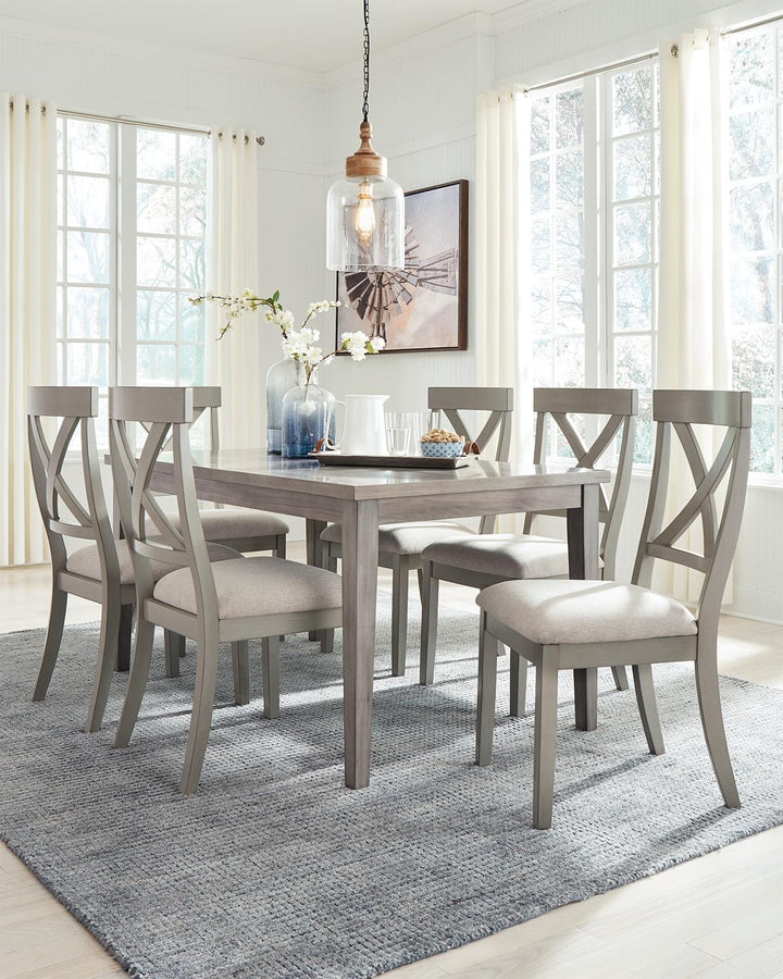 ASHLEY FURNITURE PKG011520 Dining Table and 6 Chairs