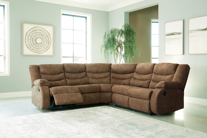 ASHLEY FURNITURE 36902S2 Partymate 2-piece Reclining Sectional