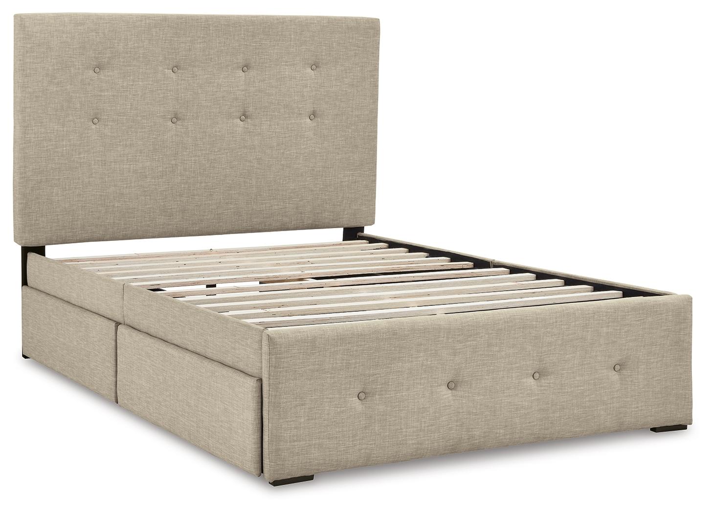 ASHLEY FURNITURE B092B1 Gladdinson Full Upholstered Storage Bed