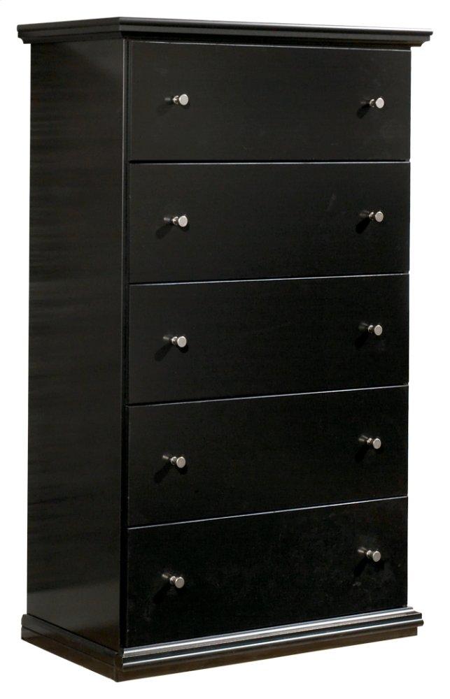 ASHLEY FURNITURE PKG002689 Full Panel Headboard With Mirrored Dresser, Chest and Nightstand