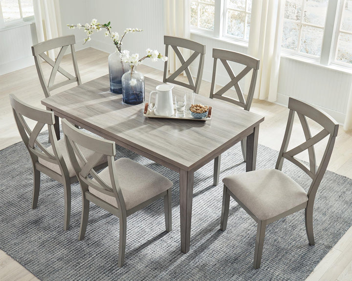 ASHLEY FURNITURE PKG011520 Dining Table and 6 Chairs