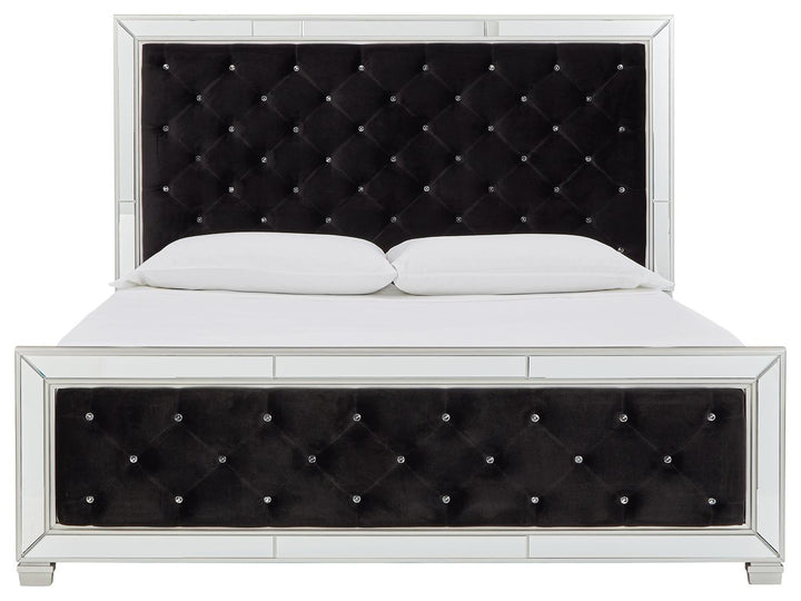 ASHLEY FURNITURE B758B9 Lindenfield California King Upholstered Bed