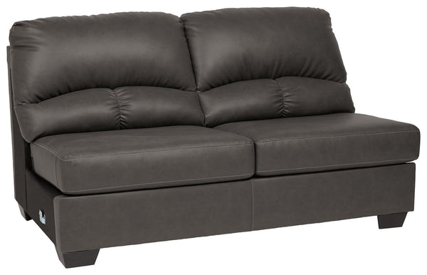 ASHLEY FURNITURE 2560134 Aberton Armless Loveseat