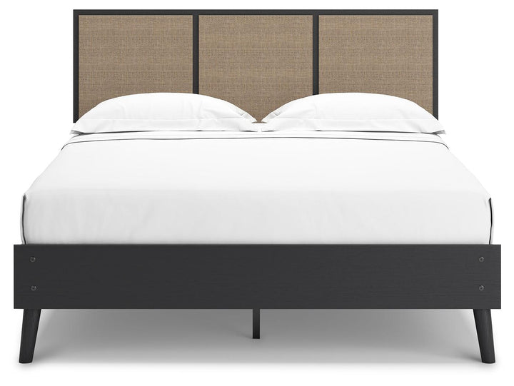 ASHLEY FURNITURE EB1198B2 Charlang Queen Panel Platform Bed