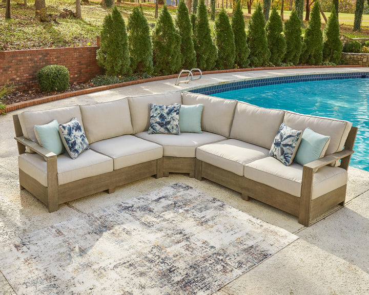 ASHLEY FURNITURE P804P1 Silo Point 3-piece Outdoor Sectional