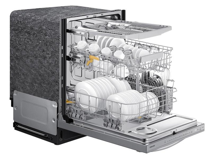 SAMSUNG DW80B6061US Smart 44dBA Dishwasher with StormWash+ TM in Stainless Steel