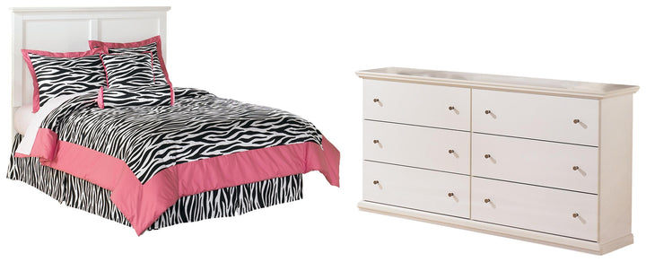 ASHLEY FURNITURE PKG002753 Full Panel Headboard With Dresser