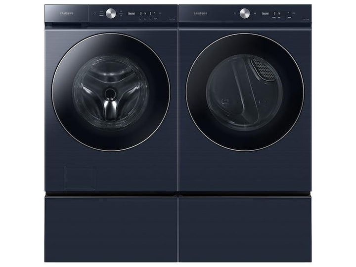 SAMSUNG DVG53BB8900DA3 Bespoke 7.6 cu. ft. Ultra Capacity Gas Dryer with AI Optimal Dry and Super Speed Dry in Brushed Navy