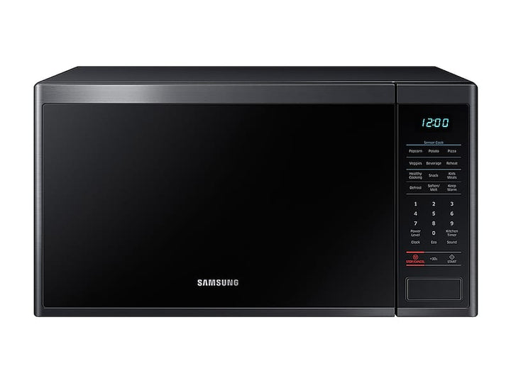 SAMSUNG MS14K6000AG 1.4 cu. ft. Countertop Microwave with Sensor Cooking in Fingerprint Resistant Black Stainless Steel