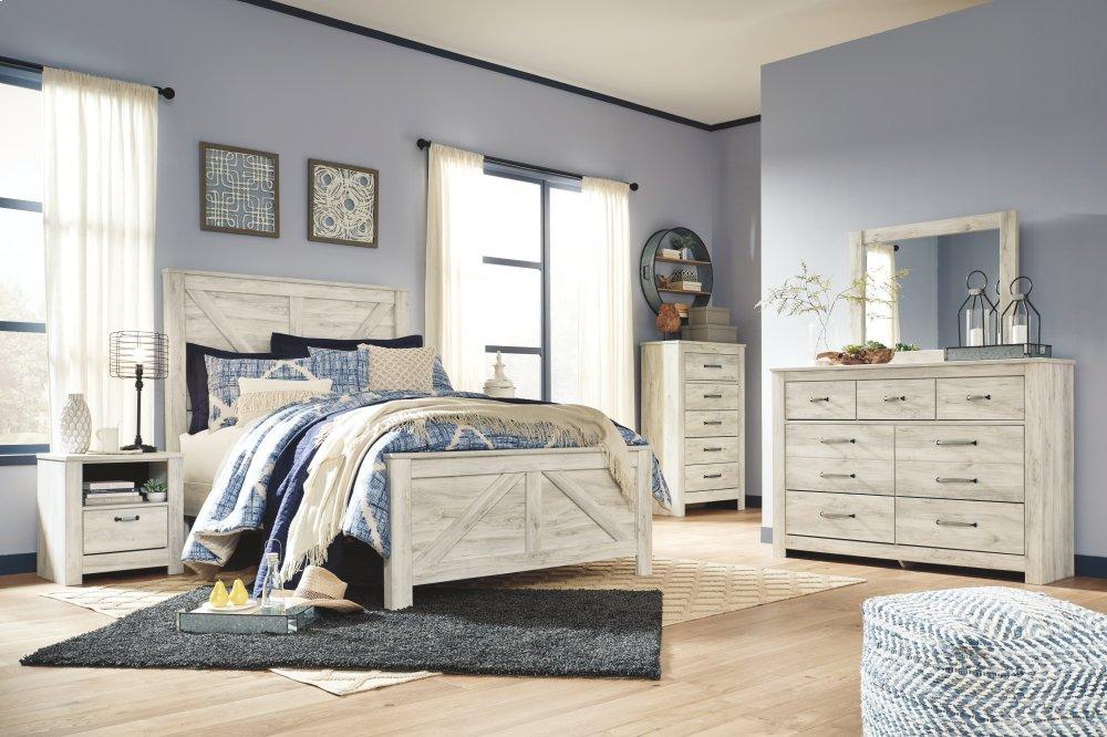 ASHLEY FURNITURE B331B6 Bellaby Queen Crossbuck Panel Bed
