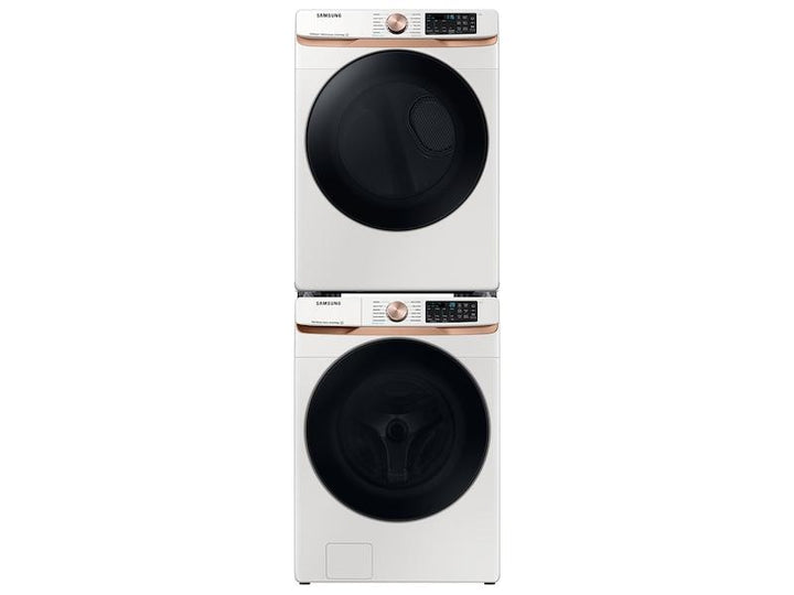 SAMSUNG DVG50BG8300EA3 7.5 cu. ft. Smart Gas Dryer with Steam Sanitize+ and Sensor Dry in Ivory