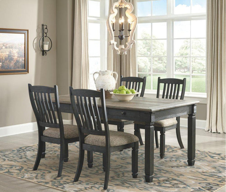 ASHLEY FURNITURE D736D1 Tyler Creek Dining Table and 4 Chairs