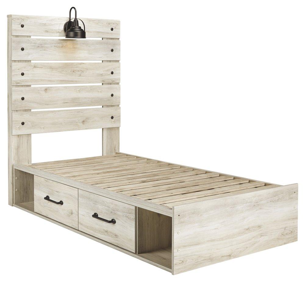 ASHLEY FURNITURE B192B13 Cambeck Twin Panel Bed With 2 Storage Drawers