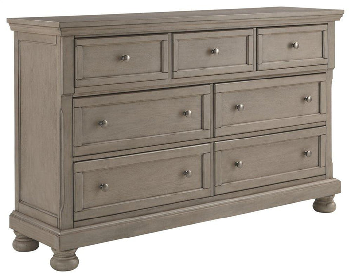 ASHLEY FURNITURE PKG006581 Queen Sleigh Bed With 2 Storage Drawers With Dresser With Dresser
