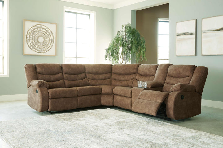 ASHLEY FURNITURE 36902S1 Partymate 2-piece Reclining Sectional